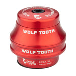 Wolf Tooth Premium External Cup Headset Red / Upper EC34 15mm