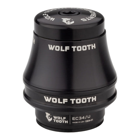 Wolf Tooth Premium External Cup Headset Black / Upper EC34 25mm