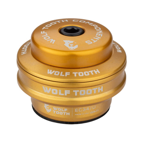 Wolf Tooth Premium External Cup Headset Gold / Upper EC34 5mm