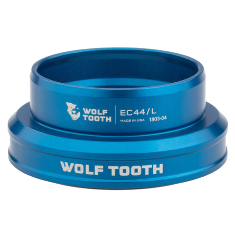 Wolf Tooth Premium External Cup Headset Blue / Lower EC44/40