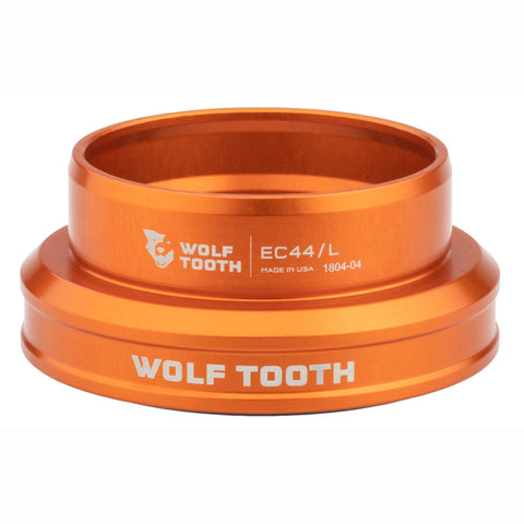 Wolf Tooth Premium External Cup Headset Orange / Lower EC44/40