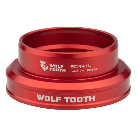 Wolf Tooth Premium External Cup Headset Red / Lower EC44/40