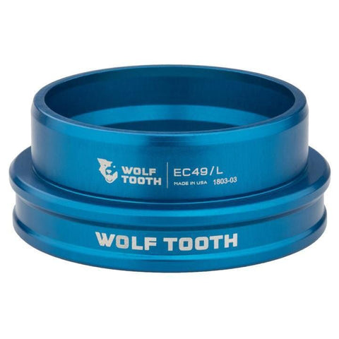 Wolf Tooth Performance External Cup Headset Blue / Lower EC44/40