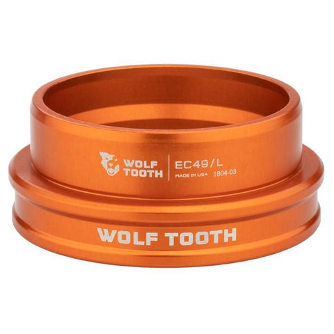 Wolf Tooth Performance External Cup Headset Orange / Lower EC44/40