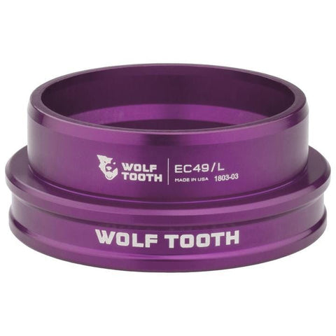 Wolf Tooth Performance External Cup Headset Purple / Lower EC44/40