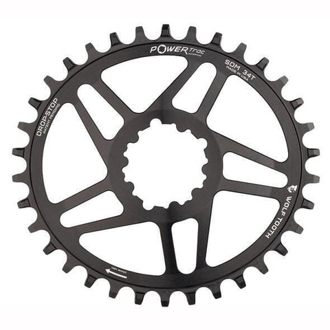 Wolf Tooth Elliptical Direct Mount Chainring for SRAM Drop-Stop B / Boost (52mm Chainline / 3mm Offset)