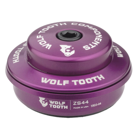 Wolf Tooth Premium Zero Stack Headset Purple / Upper ZS44 5mm