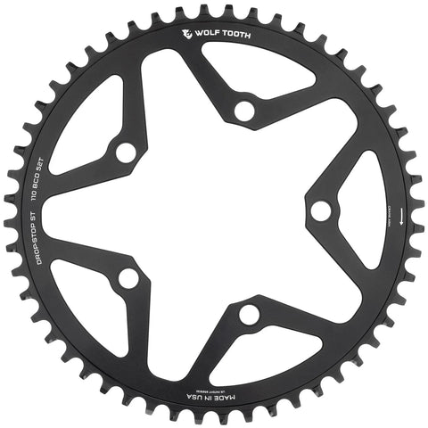 Wolf Tooth 110 BCD Gravel/CX/Road Round Chainrings 52T /