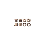 Wolf Tooth Chainring Bolts and Nuts for 1x - Set of 4 Espresso / M8 x.75 x 4