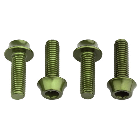 Wolf Tooth Water Bottle Cage Bolts Olive / Set of 4