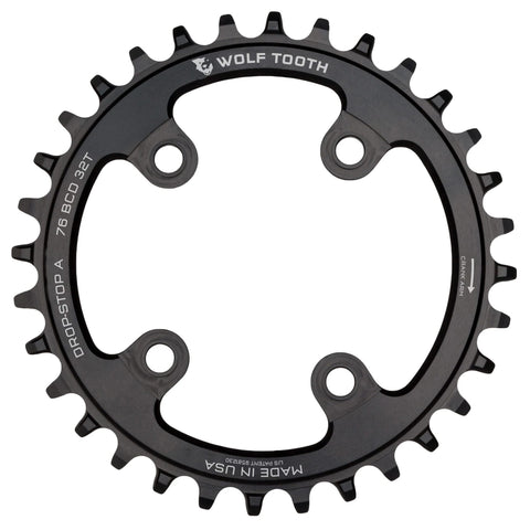 Wolf Tooth 76 BCD Chainring for SRAM XX1 and Specialized Stout Drop Stop A / 30T