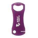 Wolf Tooth Bottle Opener Purple / One Size