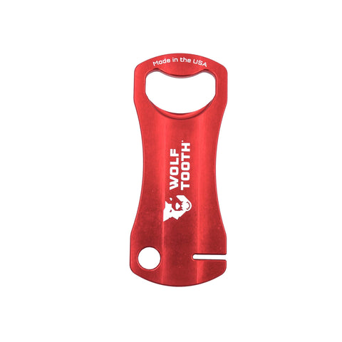 Wolf Tooth Bottle Opener Red / One Size