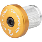 Wolf Tooth Compression Plug with Integrated Spacer Stem Cap Gold / 5mm