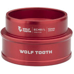 Wolf Tooth Lower Headset Cup Extender - External Cup Red / 10mm