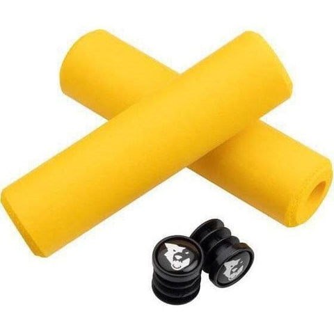 Wolf Tooth Fat Paw Grips Yellow / 9.5mm