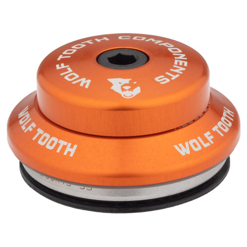 Wolf Tooth Premium Integrated Standard Headset Orange / Upper IS41 5mm