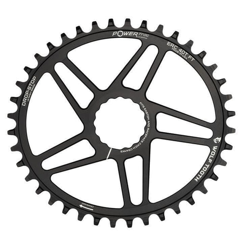 Wolf Tooth Elliptical Direct Mount Chainring for Flat Top Easton Cinch Drop Stop B / 47mm Chainline