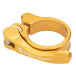 Wolf Tooth Seatpost Clamp Quick Release Gold / 31.8mm