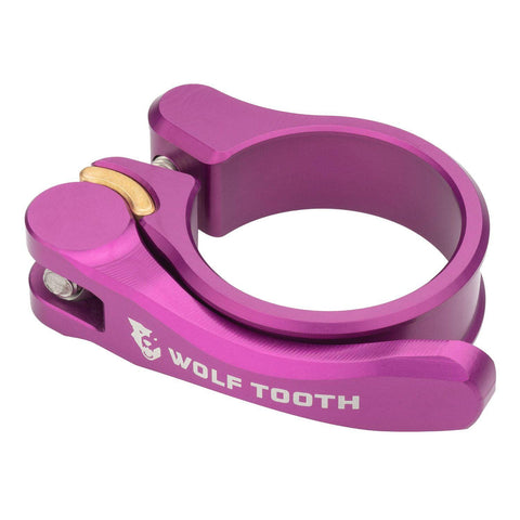 Wolf Tooth Seatpost Clamp Quick Release Purple / 29.8mm