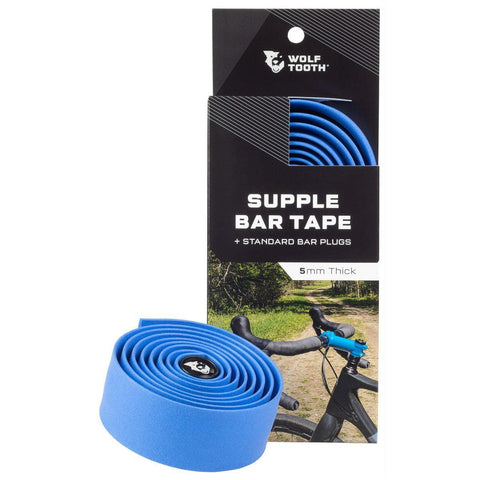 Wolf Tooth Supple Bar Tape Blue / One Size