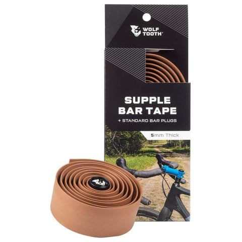 Wolf Tooth Supple Bar Tape Brown / One Size