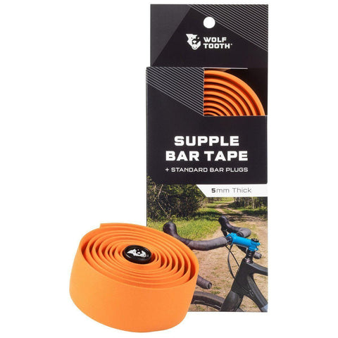 Wolf Tooth Supple Bar Tape Orange / One Size