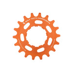 Wolf Tooth Aluminum Single Speed Cog Orange / 18T