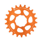 Wolf Tooth Aluminum Single Speed Cog Orange / 22T