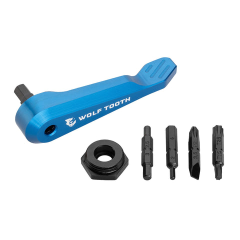 Wolf Tooth Axle Handle Multi-Tool Blue / One Size