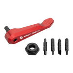 Wolf Tooth Axle Handle Multi-Tool Red / One Size