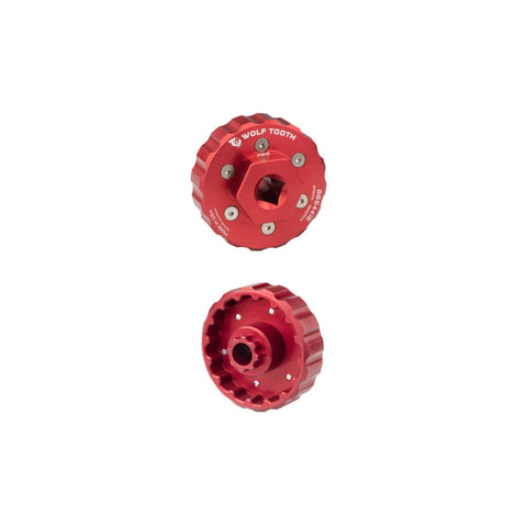 Wolf Tooth Bottom Bracket Tool Red / 44mm - 16 Notch