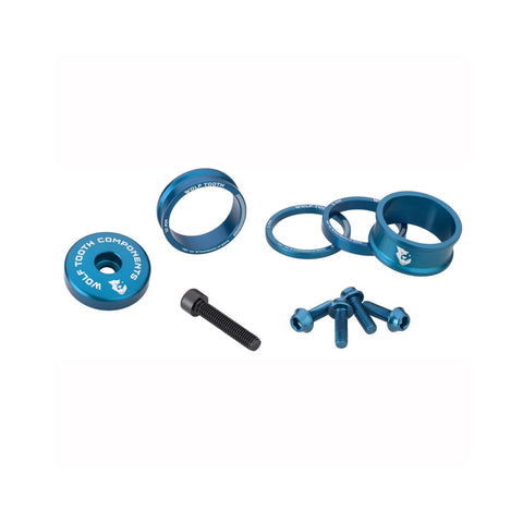 Wolf Tooth Anodised Bling Kit Blue / One Size