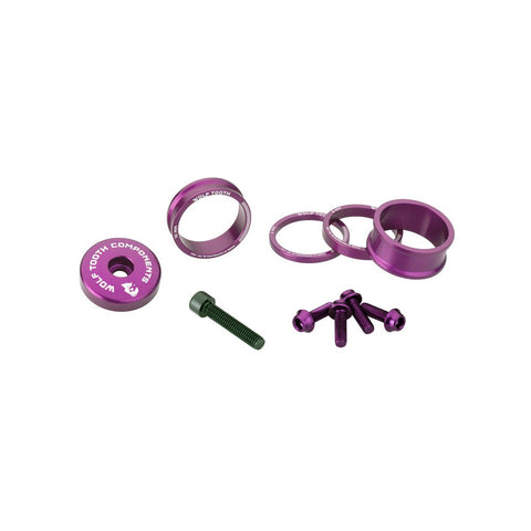 Wolf Tooth Anodised Bling Kit Ultraviolet Purple / One Size