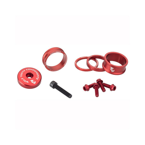 Wolf Tooth Anodised Bling Kit Red / One Size