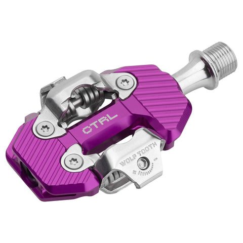 Wolf Tooth CTRL Trail Clipless Pedal Ultraviolet Purple /