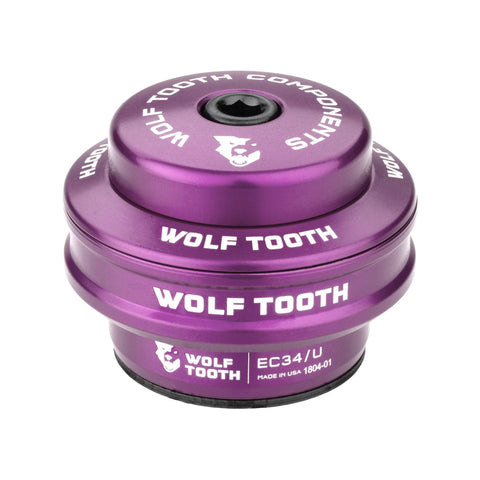 Wolf Tooth Premium External Cup Headset Ultraviolet Purple / Upper EC34/28.6