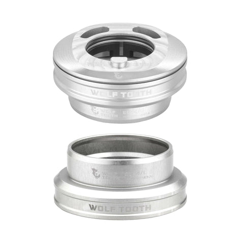 Wolf Tooth Premium External Cup Headset for ENVE In-Route System Set Silver /