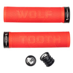 Wolf Tooth Echo Lock-On Grips - Colour Red/Black / One Size