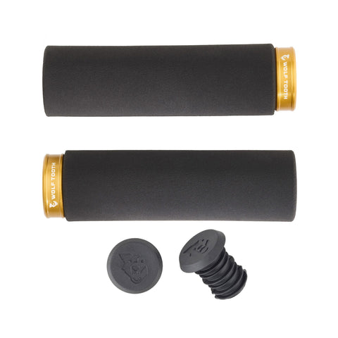 Wolf Tooth Fat Paw Lock-On Grips Gold /