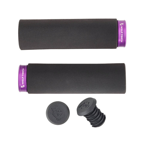 Wolf Tooth Fat Paw Lock-On Grips Ultraviolet Purple /