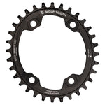 Wolf Tooth Elliptical 96 BCD Chainring for Shimano XT M8000/SLX M7000 / Drop Stop A