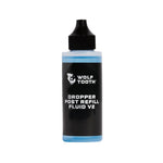 Wolf Tooth Resolve Dropper Post Refill Fluid Blue / 2 Oz