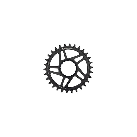 Wolf Tooth Direct Mount Round Chainring for Race Face Cinch Drop-Stop B / Boost (52mm Chainline / 3mm Offset)