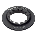 Wolf Tooth Centrelock Rotor Lockring Internal Spline Black / One Size