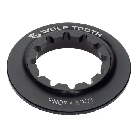 Wolf Tooth Centrelock Rotor Lockring Internal Spline Black / One Size