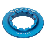 Wolf Tooth Centrelock Rotor Lockring Internal Spline Blue / One Size