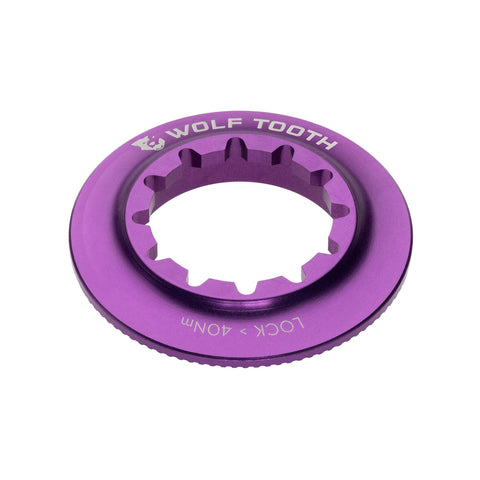 Wolf Tooth Centrelock Rotor Lockring Internal Spline Ultraviolet Purple / One Size