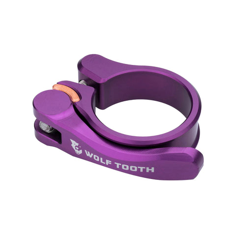 Wolf Tooth Seatpost Clamp Ultraviolet Purple / 38.6mm