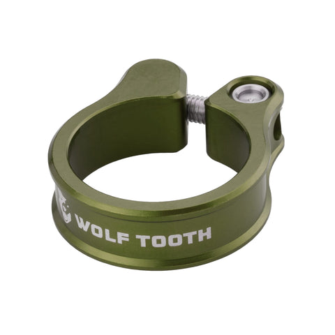 Wolf Tooth Seatpost Clamp Olive / 31.9mm